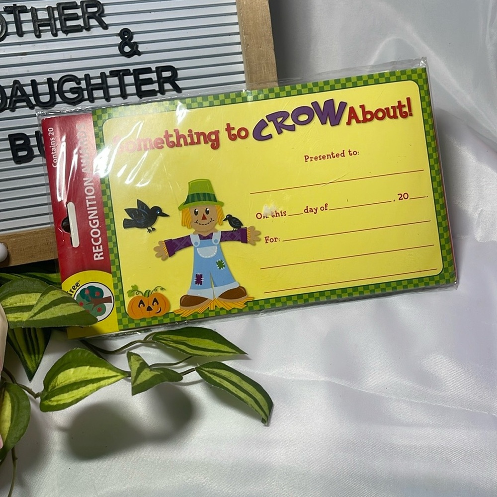 20 Teaching Tree Recognition Awards For Students “Something To Crow About”